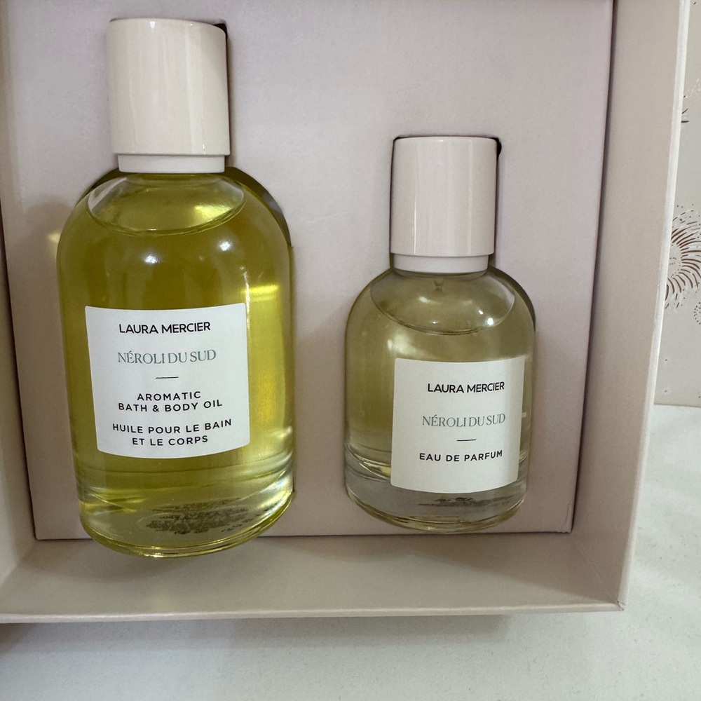 Laura Mercier Néroli du Sud Aromatic Bath & Body Oil Set -